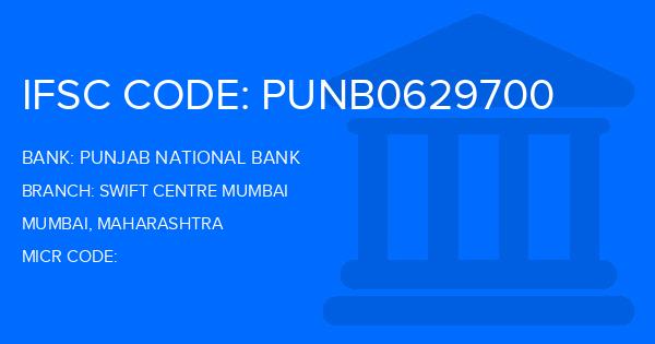 Punjab National Bank (PNB) Swift Centre Mumbai Branch IFSC Code
