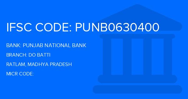 Punjab National Bank (PNB) Do Batti Branch IFSC Code