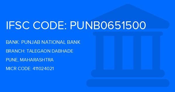 Punjab National Bank (PNB) Talegaon Dabhade Branch IFSC Code