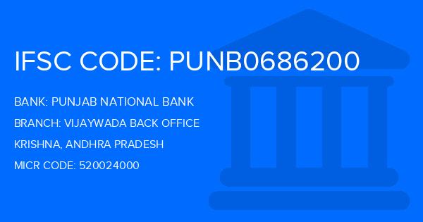 Punjab National Bank (PNB) Vijaywada Back Office Branch IFSC Code
