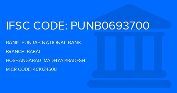 Punjab National Bank (PNB) Babai Branch IFSC Code