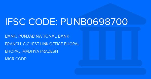 Punjab National Bank (PNB) C Chest Link Office Bhopal Branch IFSC Code
