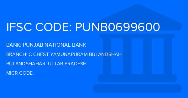 Punjab National Bank (PNB) C Chest Yamunapuram Bulandshah Branch IFSC Code