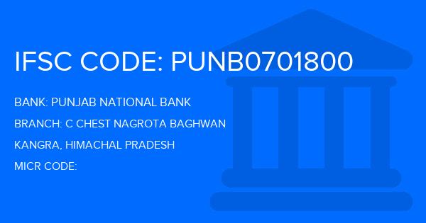 Punjab National Bank (PNB) C Chest Nagrota Baghwan Branch IFSC Code