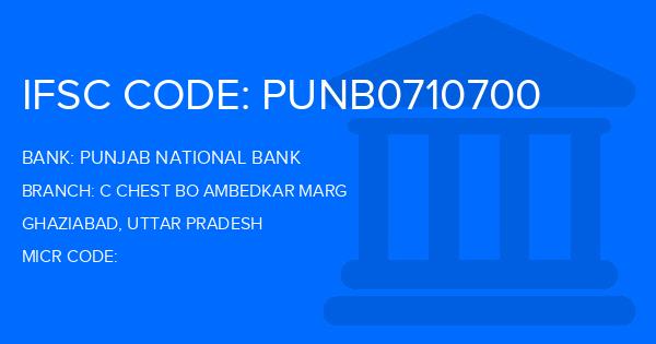 Punjab National Bank (PNB) C Chest Bo Ambedkar Marg Branch IFSC Code