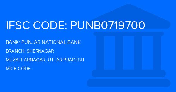 Punjab National Bank (PNB) Shernagar Branch IFSC Code