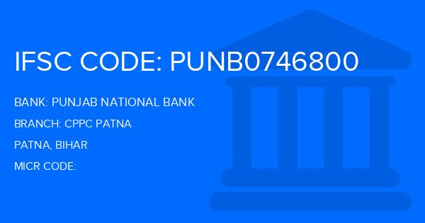 Punjab National Bank (PNB) Cppc Patna Branch IFSC Code
