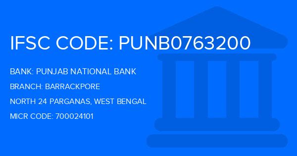 Punjab National Bank (PNB) Barrackpore Branch IFSC Code