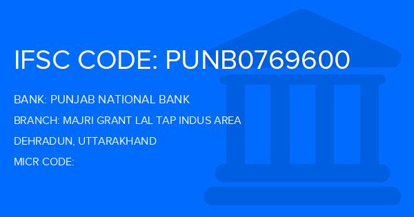 Punjab National Bank (PNB) Majri Grant Lal Tap Indus Area Branch IFSC Code