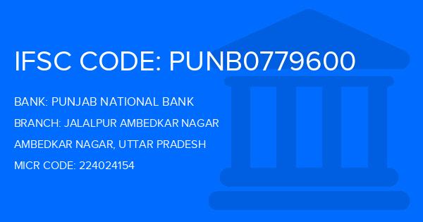 Punjab National Bank (PNB) Jalalpur Ambedkar Nagar Branch IFSC Code