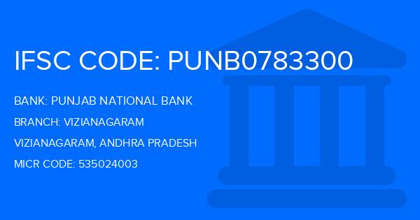 Punjab National Bank (PNB) Vizianagaram Branch IFSC Code