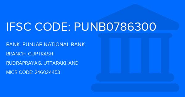 Punjab National Bank (PNB) Guptkashi Branch IFSC Code