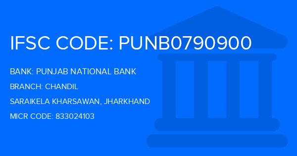 Punjab National Bank (PNB) Chandil Branch IFSC Code