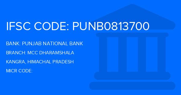 Punjab National Bank (PNB) Mcc Dharamshala Branch IFSC Code