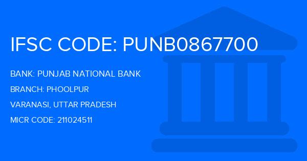 Punjab National Bank (PNB) Phoolpur Branch IFSC Code