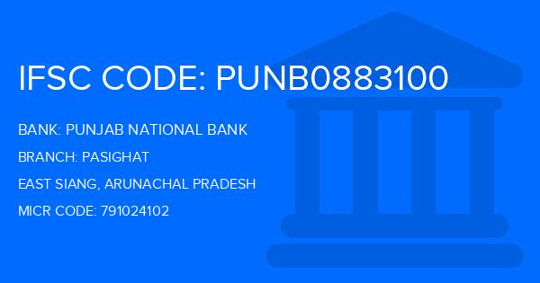 Punjab National Bank (PNB) Pasighat Branch IFSC Code