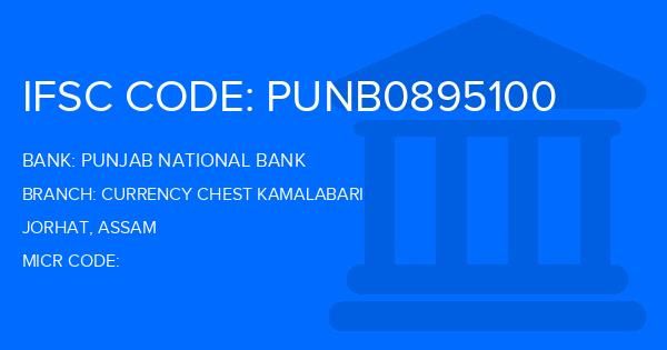 Punjab National Bank (PNB) Currency Chest Kamalabari Branch IFSC Code