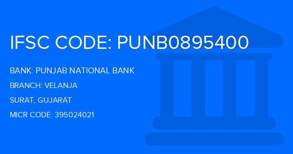 Punjab National Bank (PNB) Velanja Branch IFSC Code