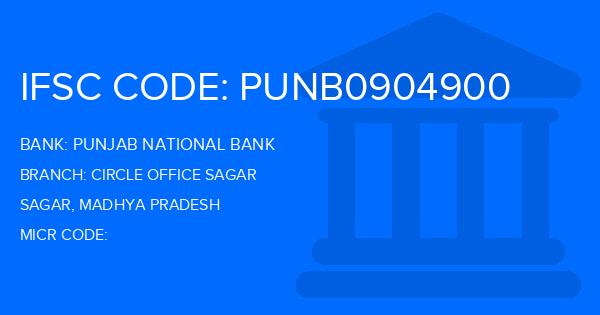 Punjab National Bank (PNB) Circle Office Sagar Branch IFSC Code