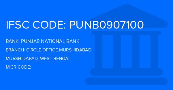 Punjab National Bank (PNB) Circle Office Murshidabad Branch IFSC Code