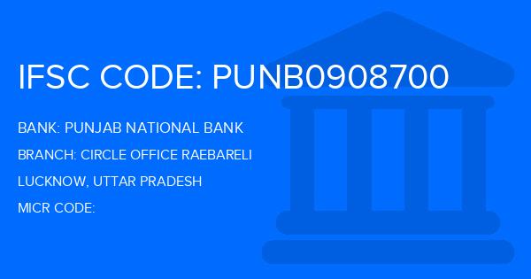 Punjab National Bank (PNB) Circle Office Raebareli Branch IFSC Code