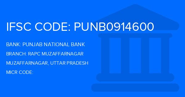 Punjab National Bank (PNB) Rapc Muzaffarnagar Branch IFSC Code