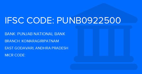 Punjab National Bank (PNB) Komaragiripatnam Branch IFSC Code