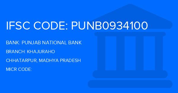 Punjab National Bank (PNB) Khajuraho Branch IFSC Code