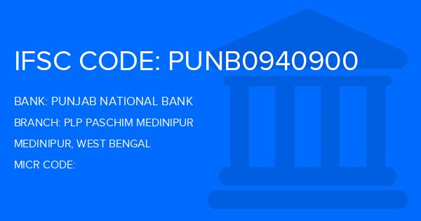 Punjab National Bank (PNB) Plp Paschim Medinipur Branch IFSC Code