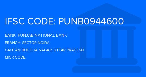 Punjab National Bank (PNB) Sector Noida Branch IFSC Code