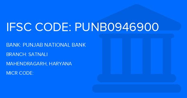 Punjab National Bank (PNB) Satnali Branch IFSC Code