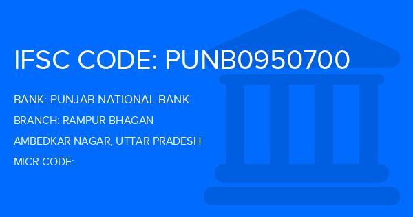 Punjab National Bank (PNB) Rampur Bhagan Branch IFSC Code