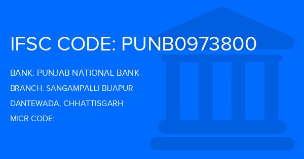 Punjab National Bank (PNB) Sangampalli Bijapur Branch IFSC Code