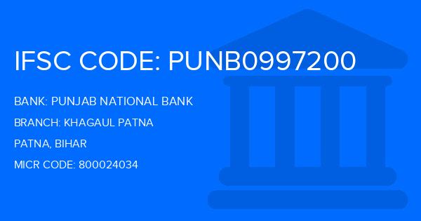 Punjab National Bank (PNB) Khagaul Patna Branch IFSC Code