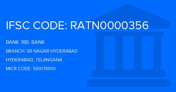 Rbl Bank Sr Nagar Hyderabad Branch IFSC Code