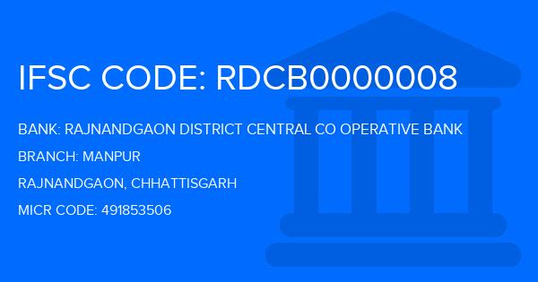 Rajnandgaon District Central Co Operative Bank Manpur Branch IFSC Code