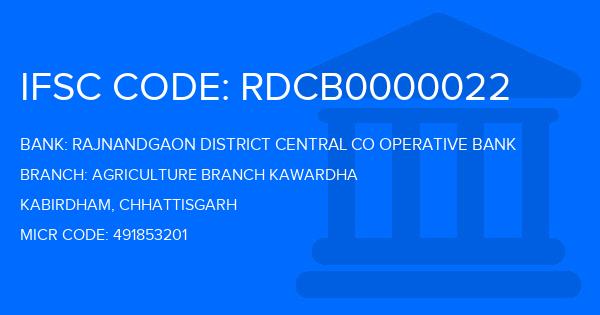 Rajnandgaon District Central Co Operative Bank Agriculture Branch Kawardha Branch IFSC Code