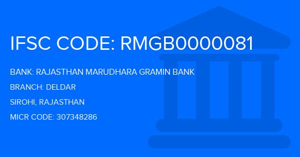 Rajasthan Marudhara Gramin Bank (RMGB) Deldar Branch IFSC Code