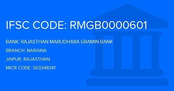 Rajasthan Marudhara Gramin Bank (RMGB) Naraina Branch IFSC Code