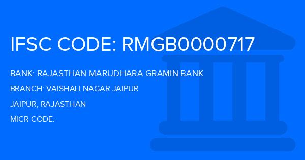 Rajasthan Marudhara Gramin Bank (RMGB) Vaishali Nagar Jaipur Branch IFSC Code