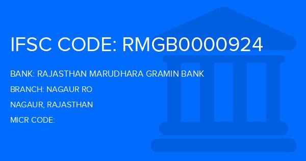 Rajasthan Marudhara Gramin Bank (RMGB) Nagaur Ro Branch IFSC Code