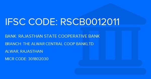 Rajasthan State Cooperative Bank The Alwar Central Coop Bankltd Branch IFSC Code