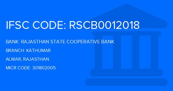 Rajasthan State Cooperative Bank Kathumar Branch IFSC Code