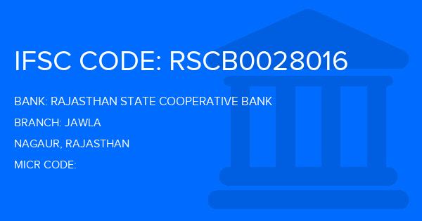 Rajasthan State Cooperative Bank Jawla Branch IFSC Code