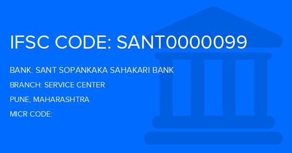 Sant Sopankaka Sahakari Bank Service Center Branch IFSC Code