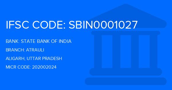 State Bank Of India (SBI) Atrauli Branch IFSC Code