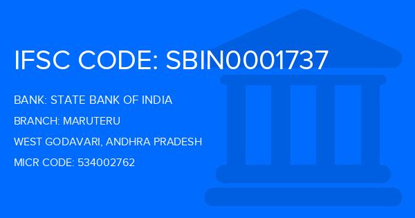 State Bank Of India (SBI) Maruteru Branch IFSC Code