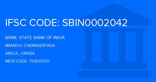 State Bank Of India (SBI) Chennadipada Branch IFSC Code