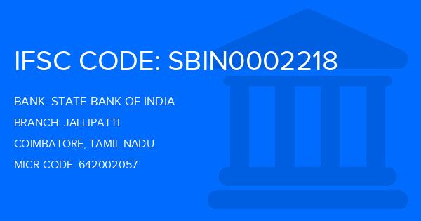 State Bank Of India (SBI) Jallipatti Branch IFSC Code
