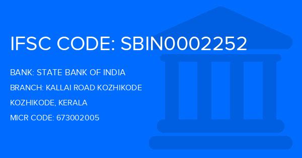 State Bank Of India (SBI) Kallai Road Kozhikode Branch IFSC Code
